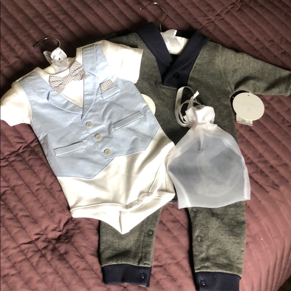 Bundle of two baby boy outfits